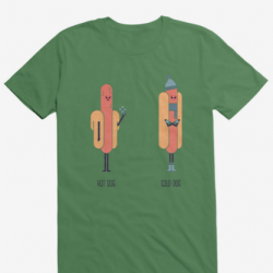 hot dog dress shirt